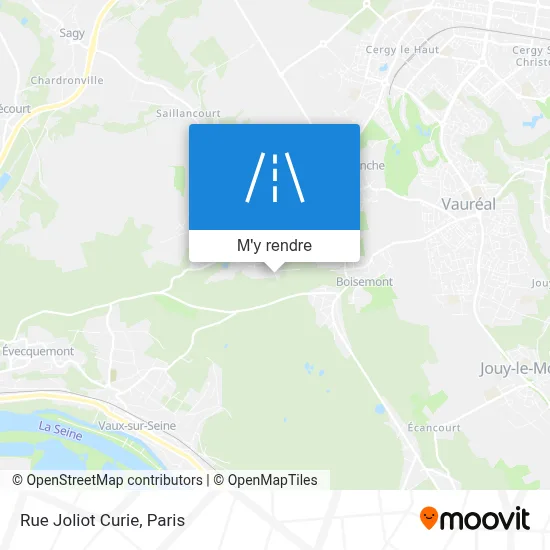 Rue Joliot Curie plan