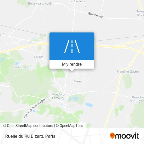 Ruelle du Ru Bizard plan