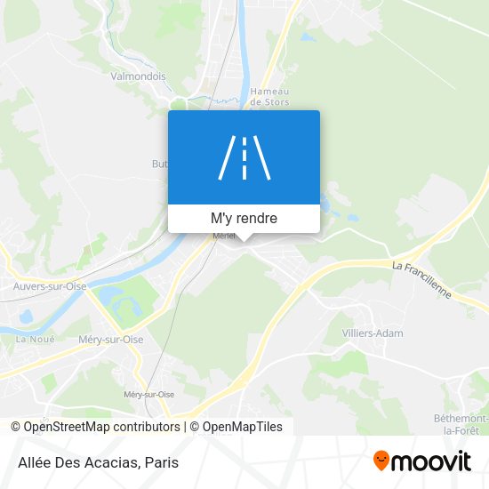 Allée Des Acacias plan