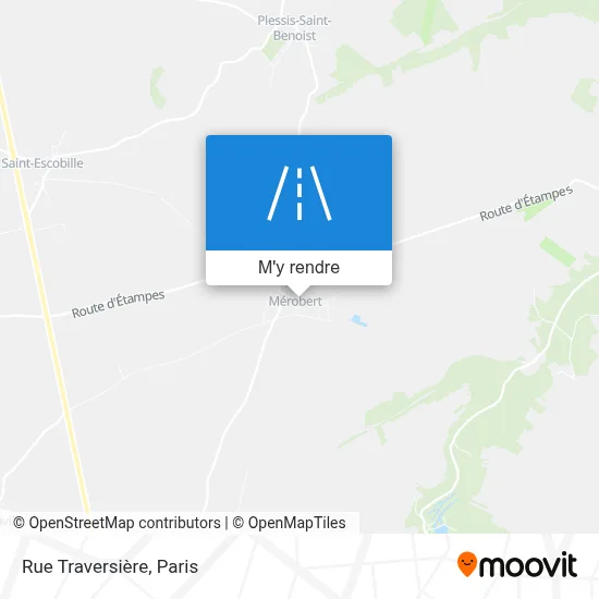 Rue Traversière plan