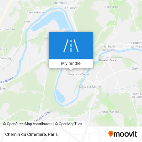 Chemin du Cimetière plan