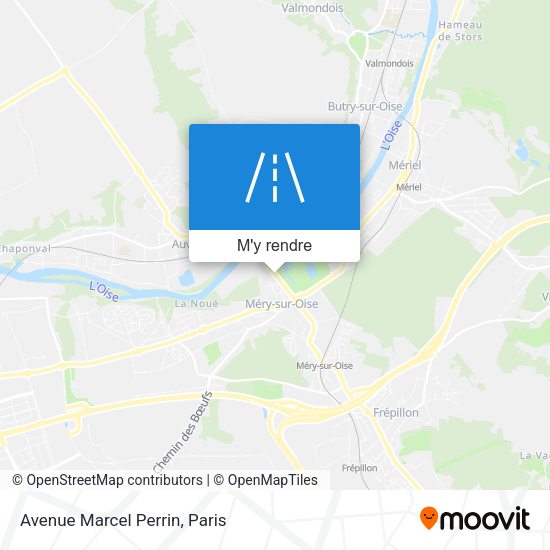 Avenue Marcel Perrin plan