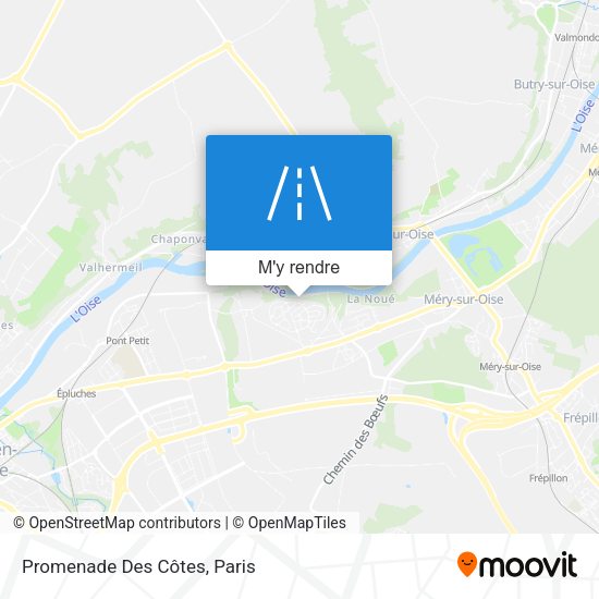 Promenade Des Côtes plan