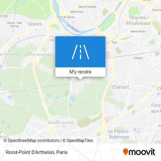 Rond-Point D'Arthelon plan