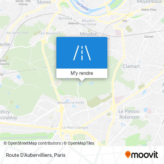 Route D'Aubervilliers plan