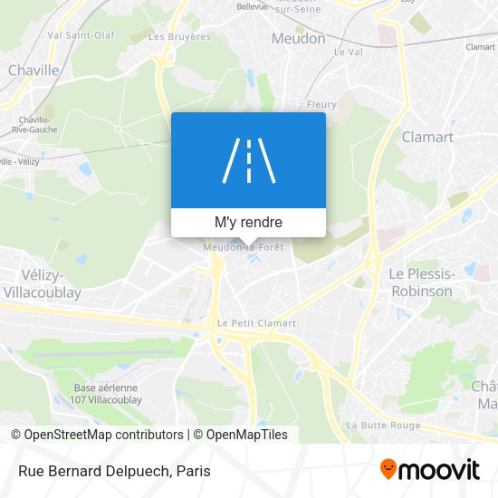 Rue Bernard Delpuech plan