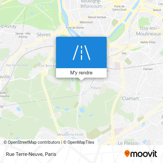 Rue Terre-Neuve plan