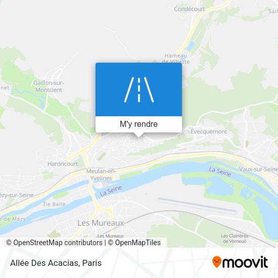 Allée Des Acacias plan