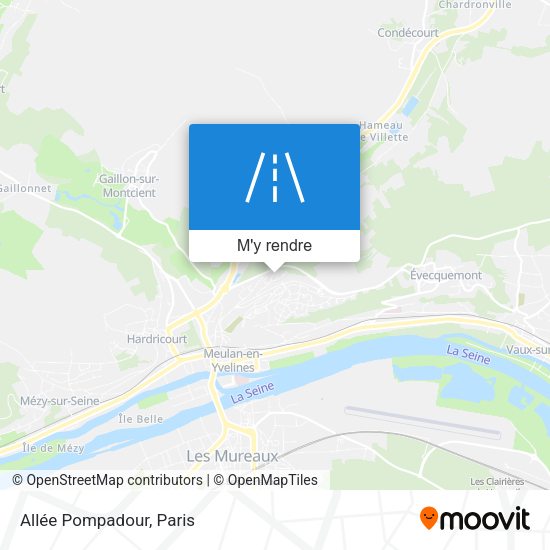 Allée Pompadour plan