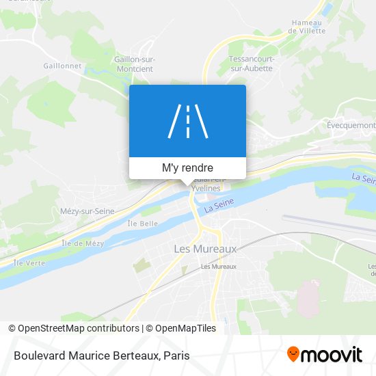 Boulevard Maurice Berteaux plan