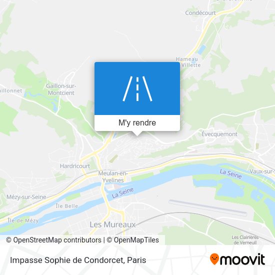 Impasse Sophie de Condorcet plan