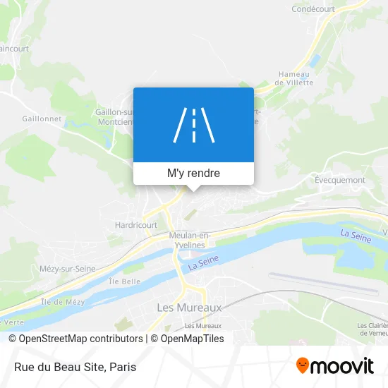 Rue du Beau Site plan