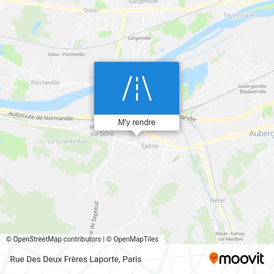 Rue Des Deux Frères Laporte plan
