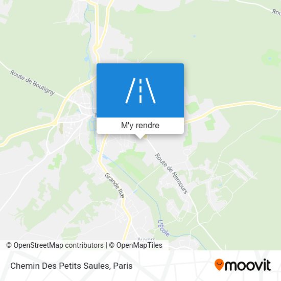 Chemin Des Petits Saules plan