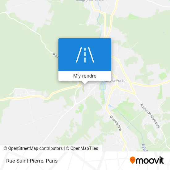 Rue Saint-Pierre plan