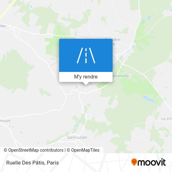 Ruelle Des Pâtis plan