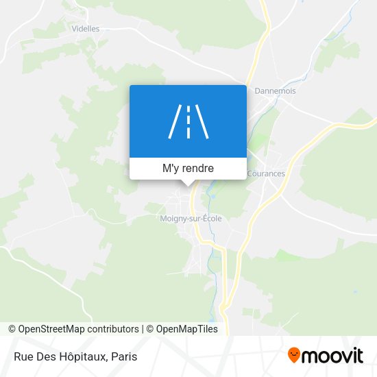 Rue Des Hôpitaux plan