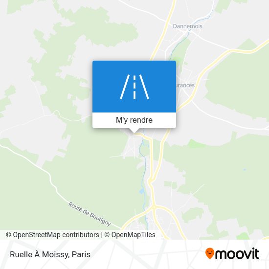 Ruelle À Moissy plan