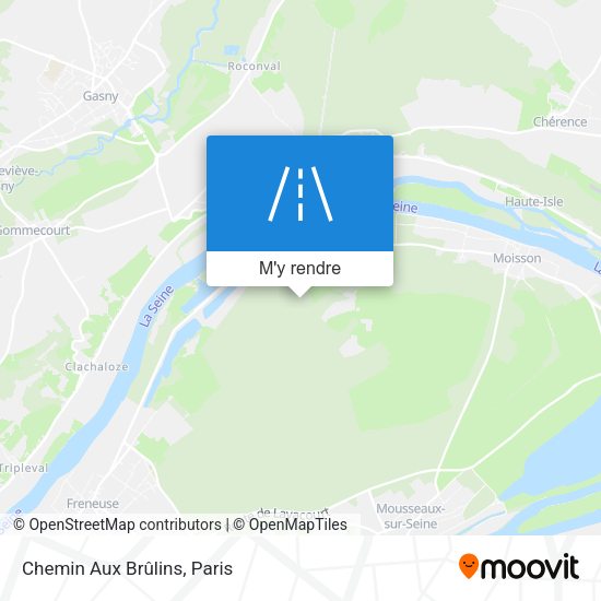 Chemin Aux Brûlins plan