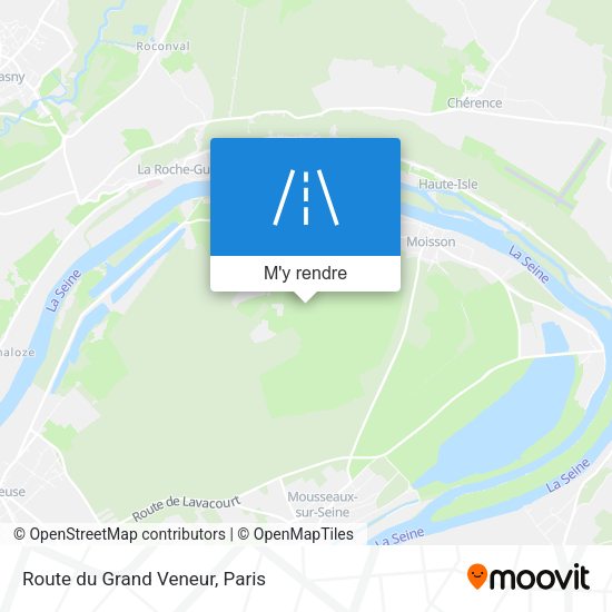 Route Du Grand Veneur plan