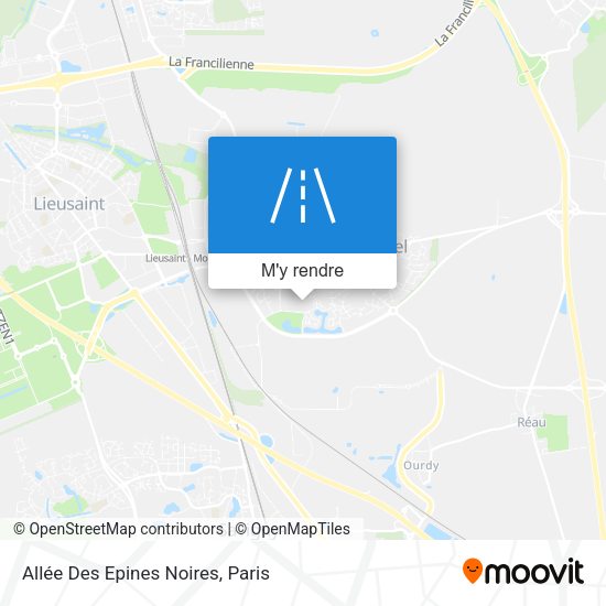 Allée Des Epines Noires plan