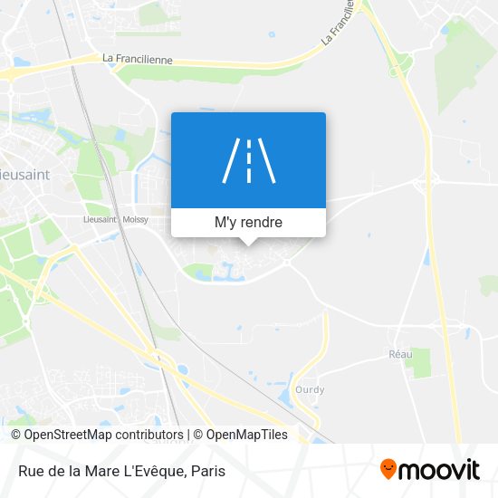 Rue de la Mare L'Evêque plan