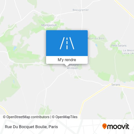 Rue Du Bocquet Boulie plan