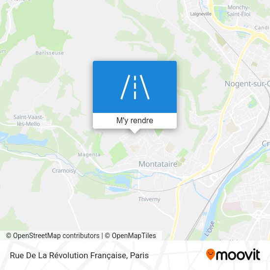 Rue De La Révolution Française plan