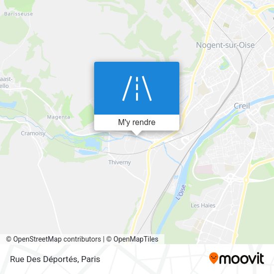 Rue Des Déportés plan