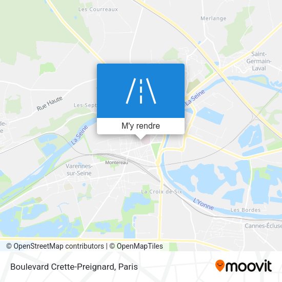 Boulevard Crette-Preignard plan