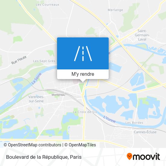 Boulevard de la République plan