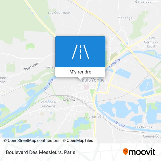 Boulevard Des Messieurs plan