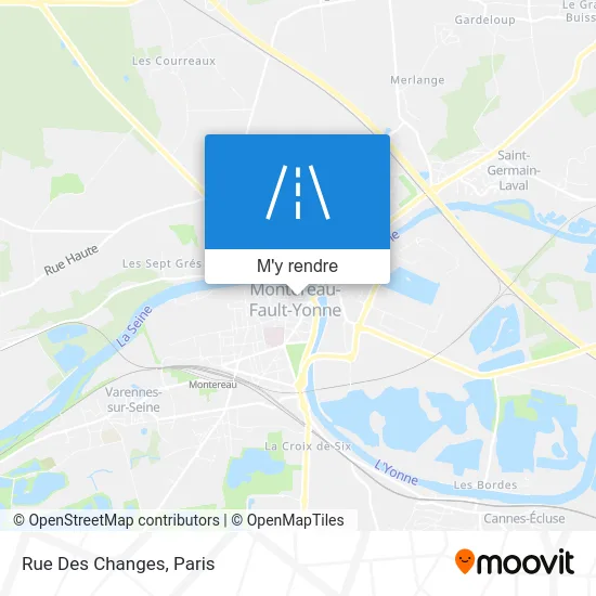 Rue Des Changes plan