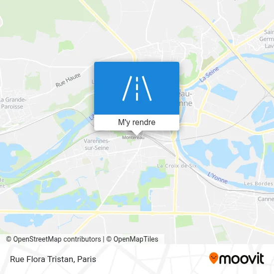 Rue Flora Tristan plan