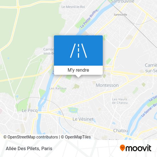 Allée Des Pilets plan