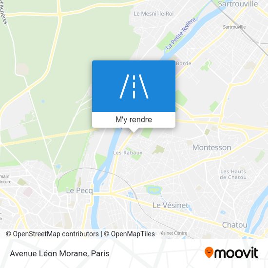 Avenue Léon Morane plan