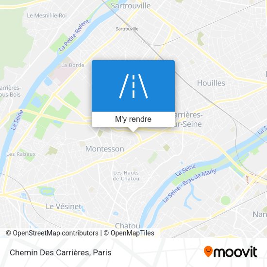 Chemin Des Carrières plan