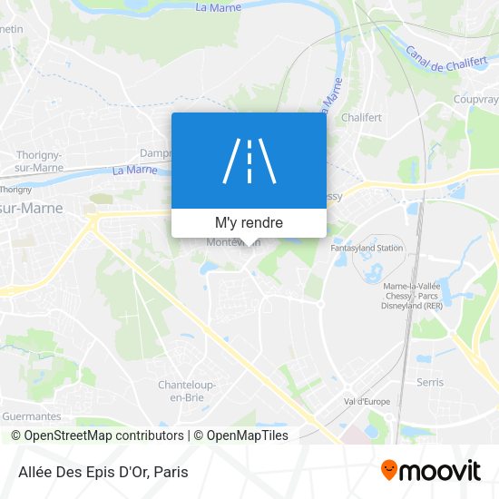 Allée Des Epis D'Or plan
