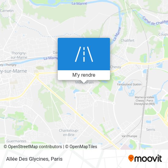 Allée Des Glycines plan