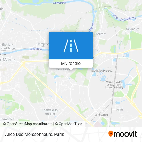 Allée Des Moissonneurs plan