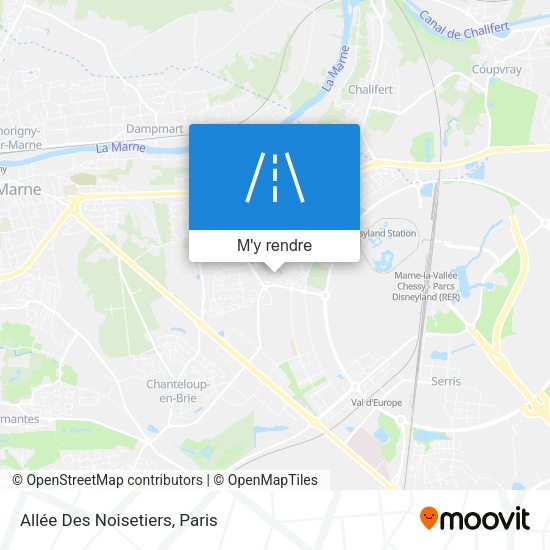 Allée Des Noisetiers plan