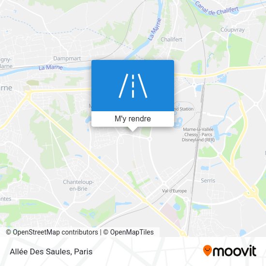 Allée Des Saules plan