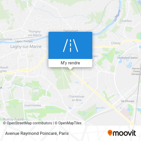 Avenue Raymond Poincaré plan