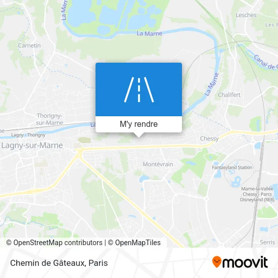 Chemin de Gâteaux plan