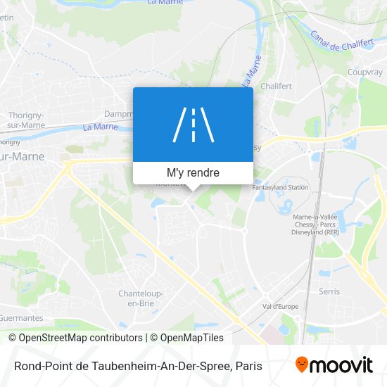 Rond-Point de Taubenheim-An-Der-Spree plan