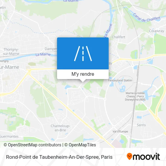 Rond-Point de Taubenheim-An-Der-Spree plan