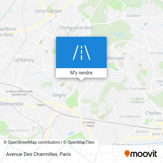 Avenue Des Charmilles plan