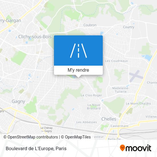 Boulevard de L'Europe plan