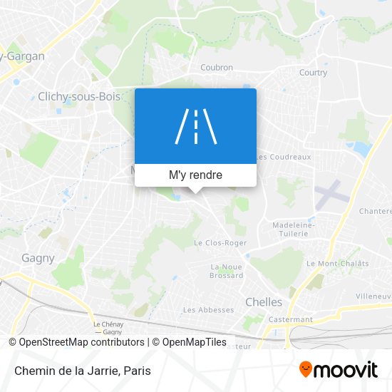 Chemin de la Jarrie plan