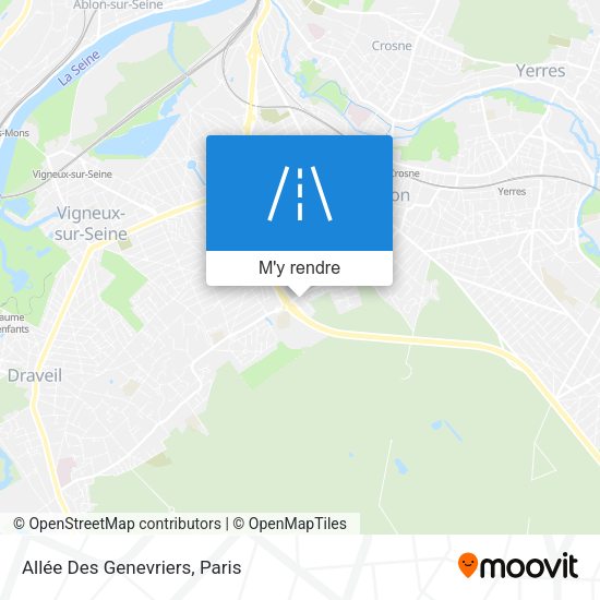 Allée Des Genevriers plan